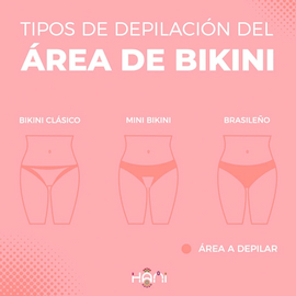 Tipos de depilaciones de bikini